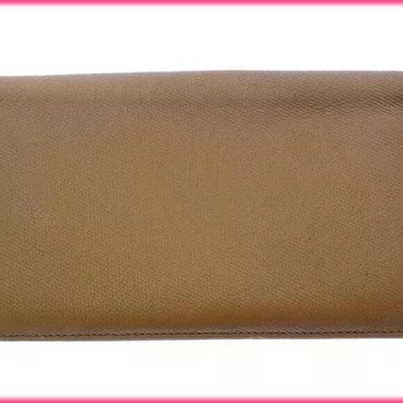 Chanel Wallet Purse Coco Button Beige Gold Woman Authentic - Picture 11 of 11